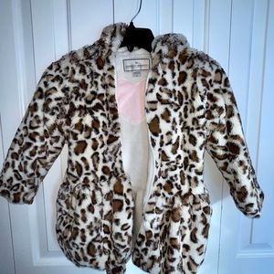 American Widgeon Girls’ Faux Fur Jacket size 5